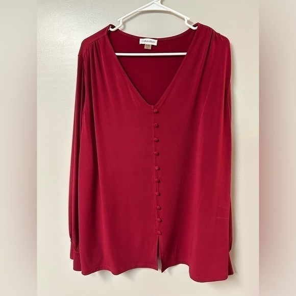 Calvin Klein Tops - Calvin Klein long sleeve blouse